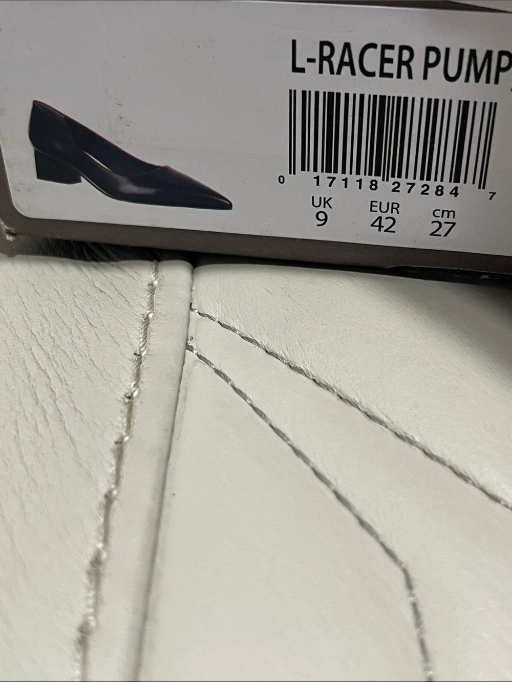 Franco Sarto Black Pointed-Toe Block Heel Pumps - Picture 2 of 12